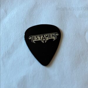 TESTAMENT Black 🎸PICK FROM CONCERT 90’s-20’s